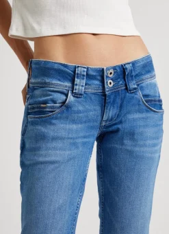 Women Pepe Jeans Venus Regular Fit Low-Rise Jeans