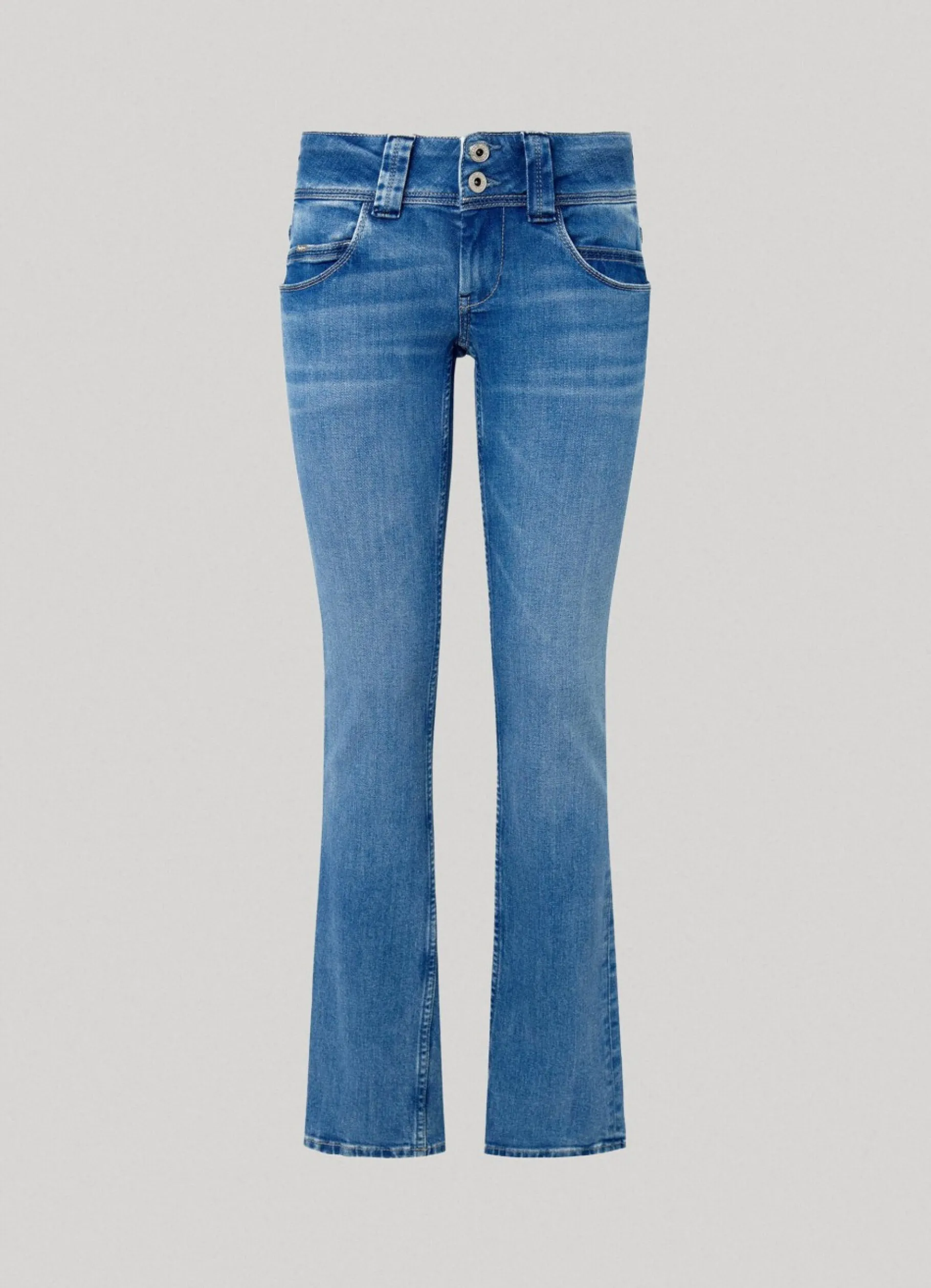 Women Pepe Jeans Venus Regular Fit Low-Rise Jeans