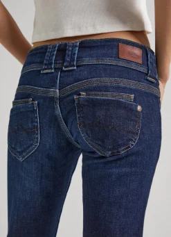 Women Pepe Jeans Venus Regular Fit Low-Rise Jeans