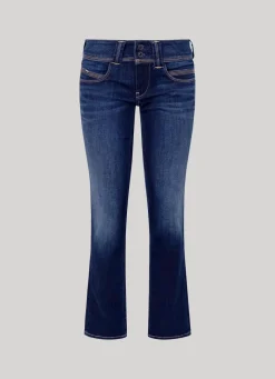Women Pepe Jeans Venus Regular Fit Low-Rise Jeans