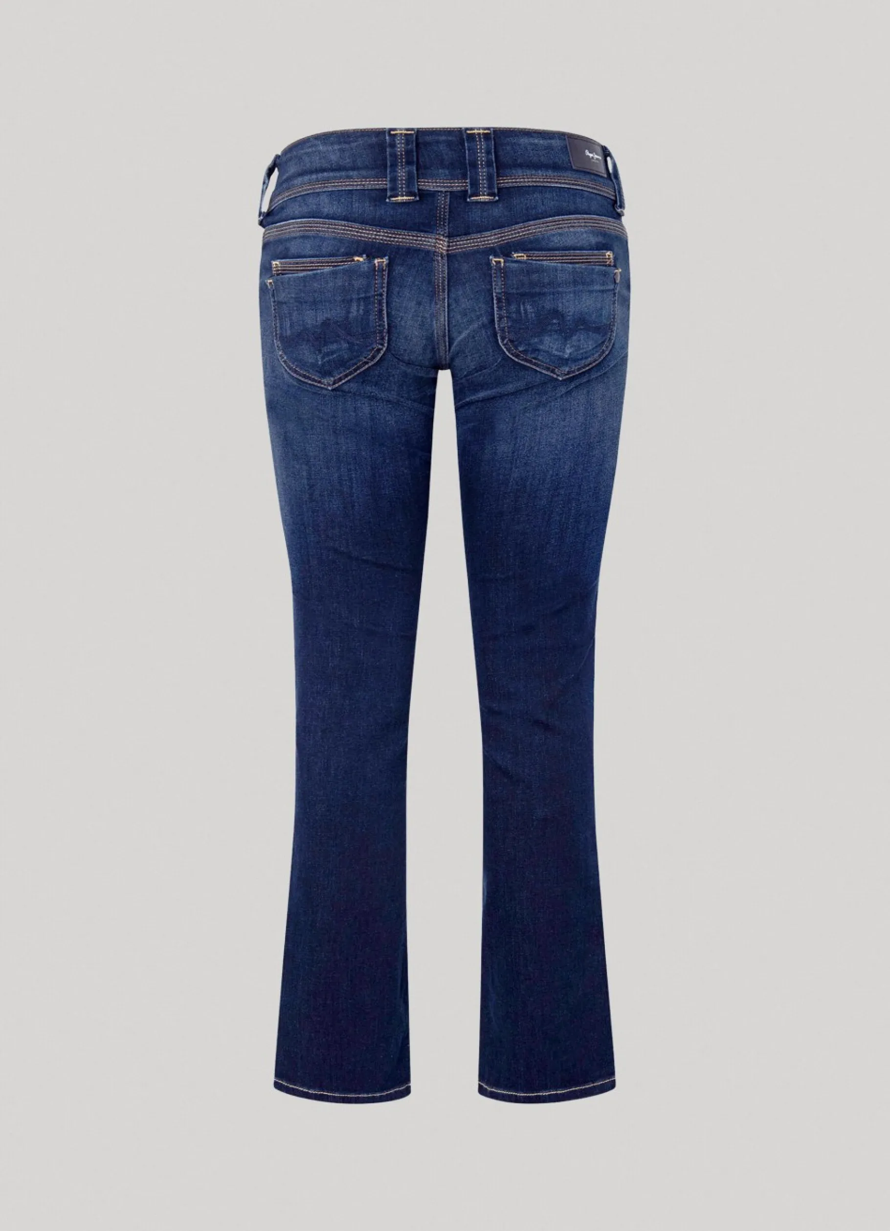 Women Pepe Jeans Venus Regular Fit Low-Rise Jeans