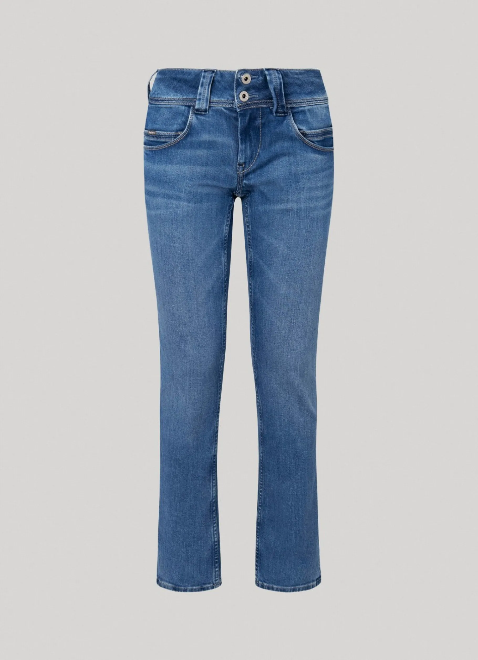 Women Pepe Jeans Venus Regular Fit Low-Rise Jeans