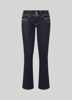Women Pepe Jeans Venus Regular Fit Low-Rise Jeans