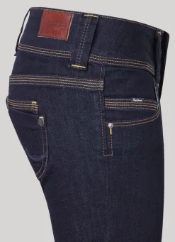 Women Pepe Jeans Venus Regular Fit Low-Rise Jeans