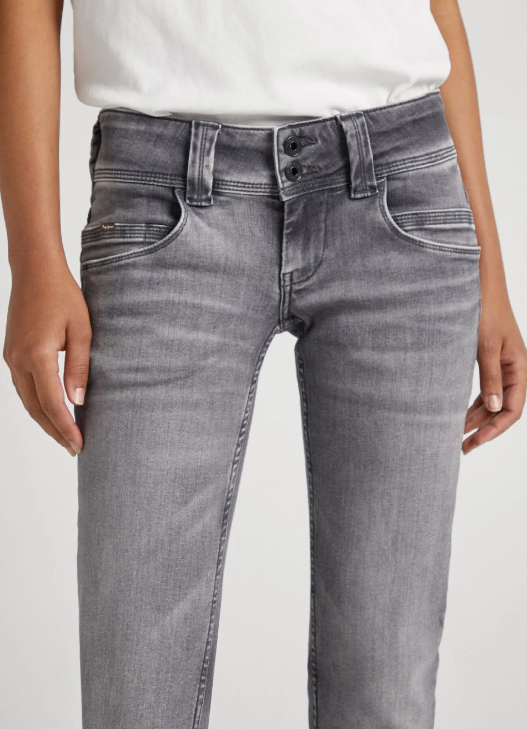 Women Pepe Jeans Venus Regular Fit Low-Rise Jeans