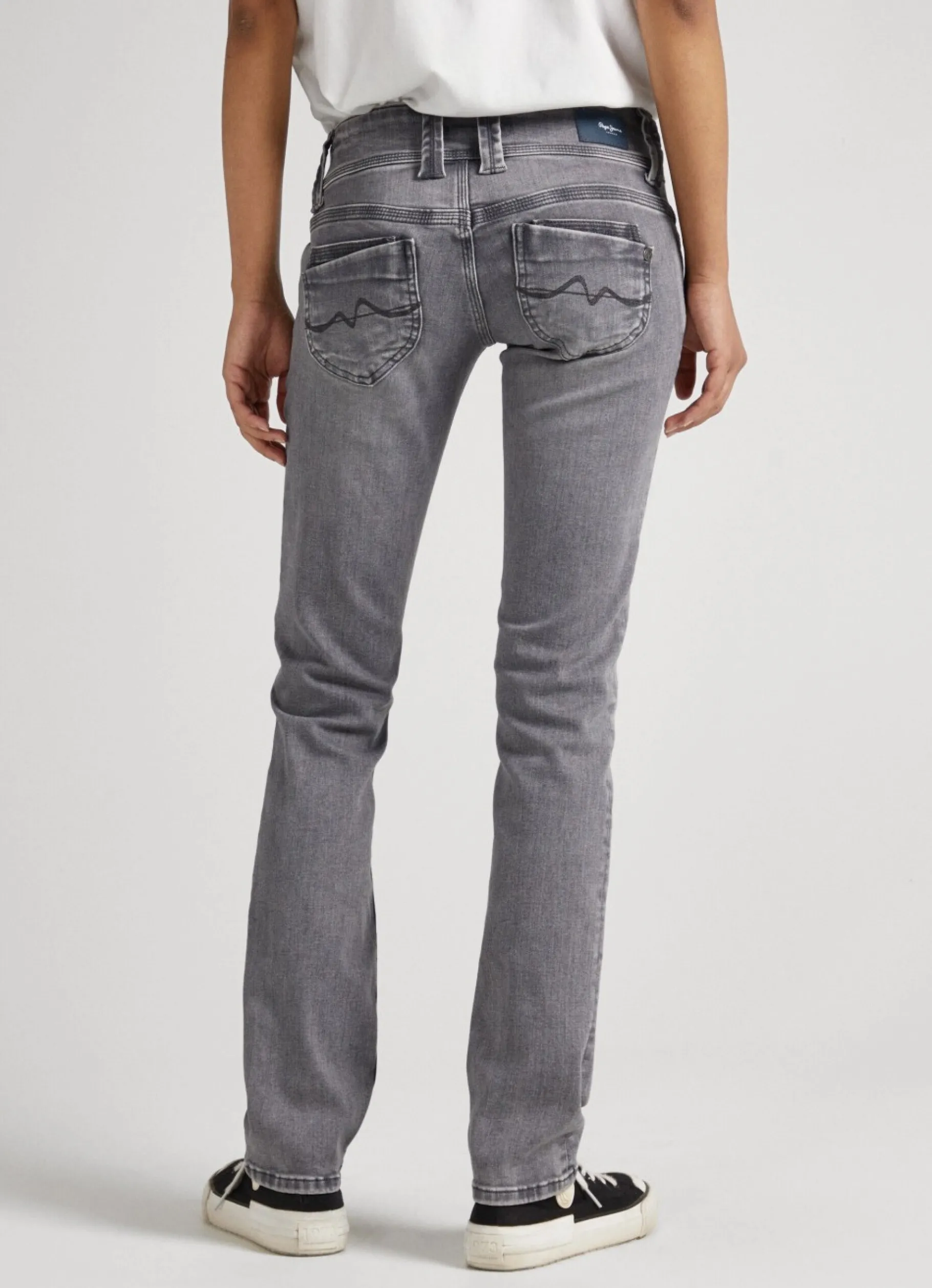 Women Pepe Jeans Venus Regular Fit Low-Rise Jeans