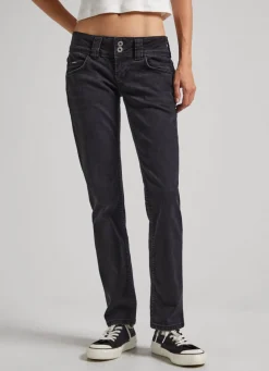 Women Pepe Jeans Venus Regular Fit Low-Rise Jeans