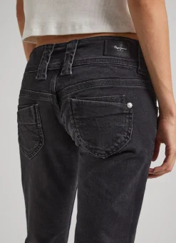 Women Pepe Jeans Venus Regular Fit Low-Rise Jeans