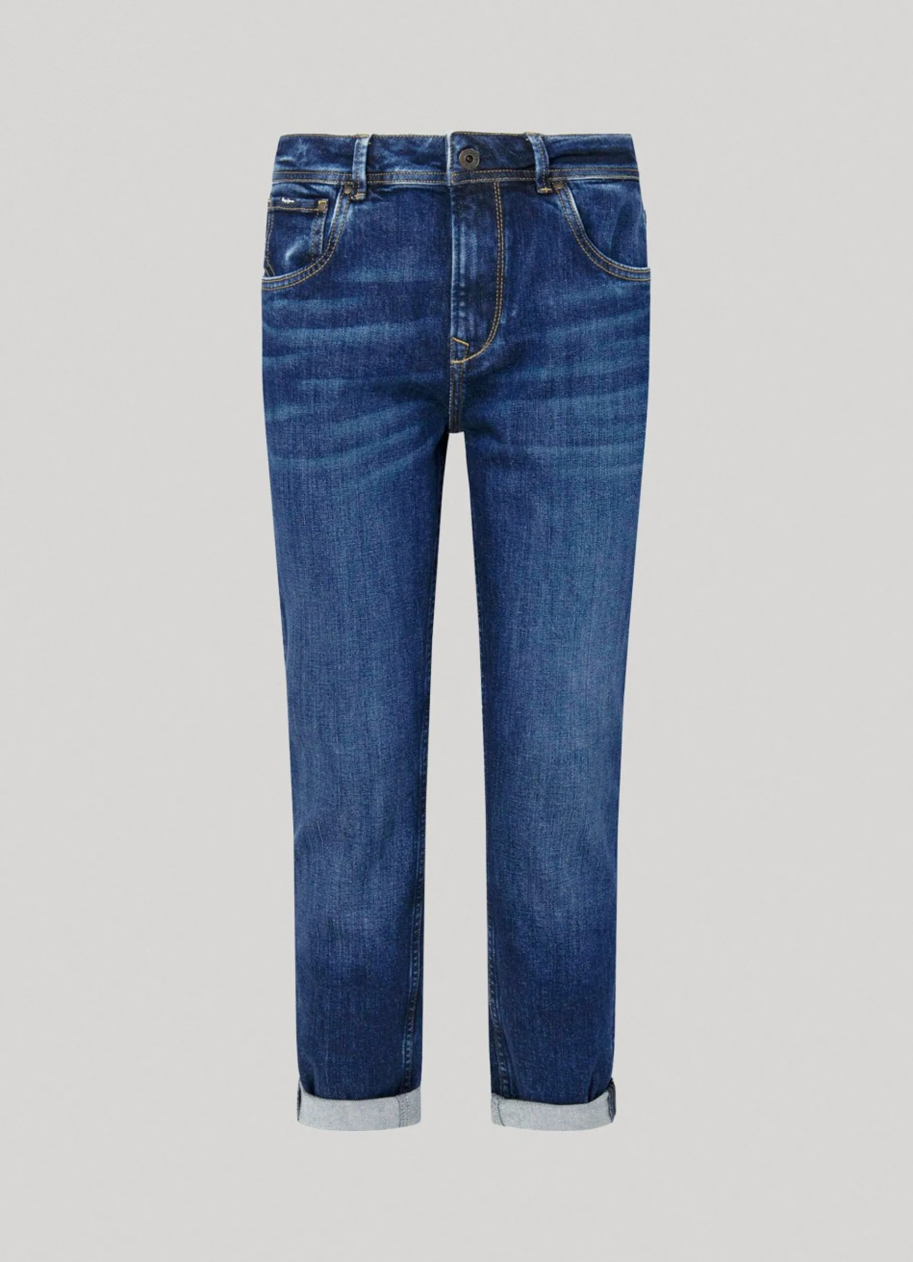 Women Pepe Jeans Violet Relaxed Fit High Waist Jean