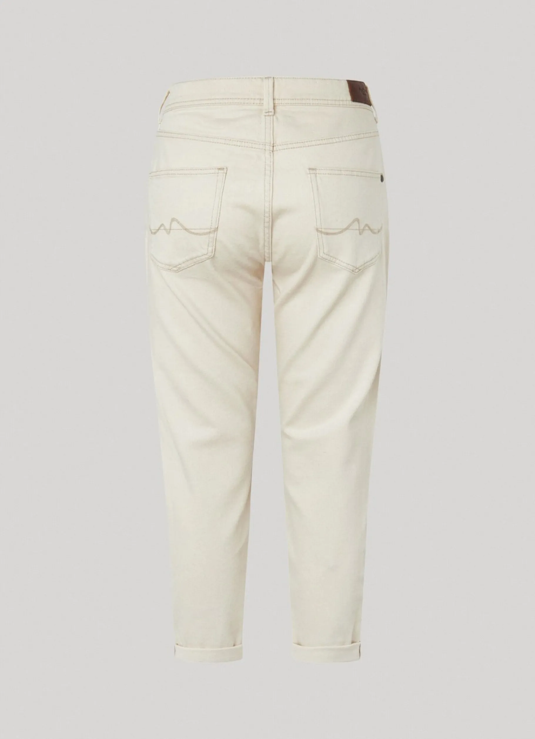 Women Pepe Jeans Violet Relaxed Fit High-Rise Jeans