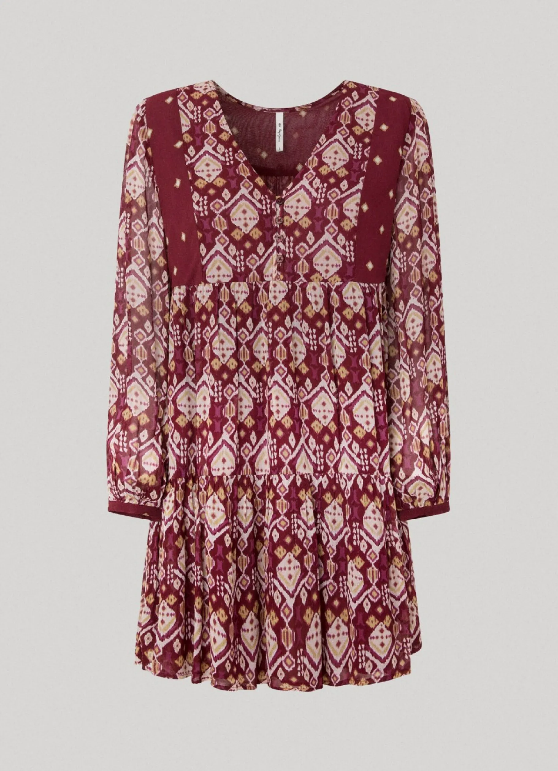 Women Pepe Jeans V-Neck Dress