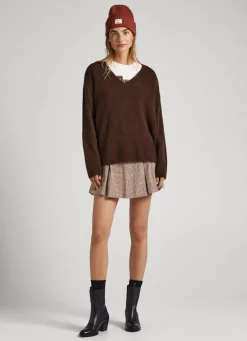 Women Pepe Jeans V-Neck Knit
