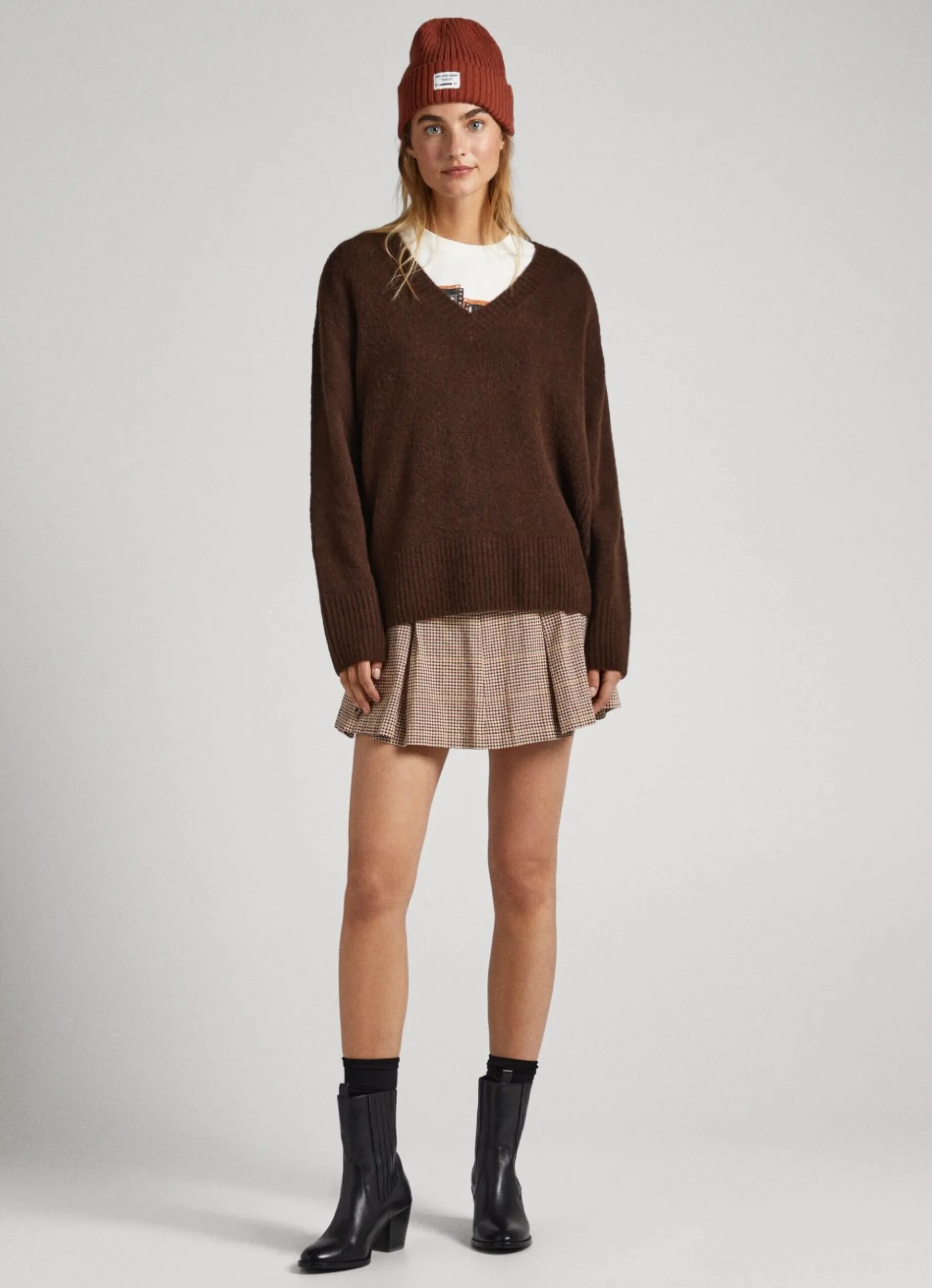 Women Pepe Jeans V-Neck Knit