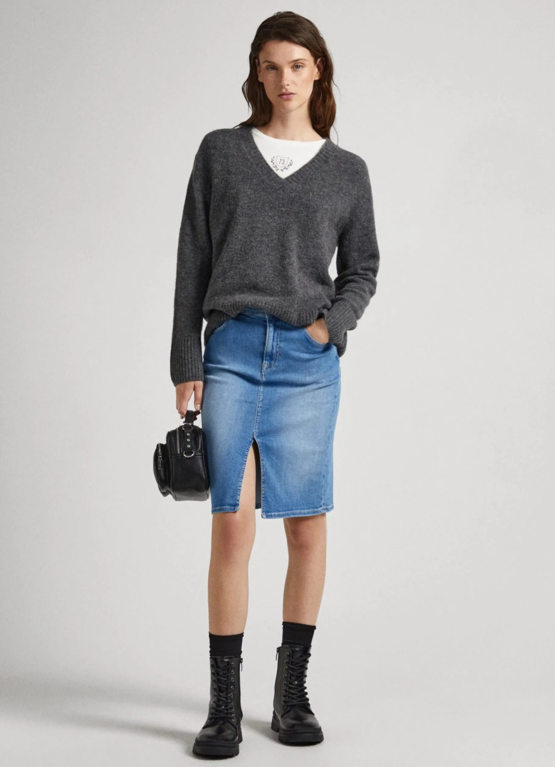 Women Pepe Jeans V-Neck Knit