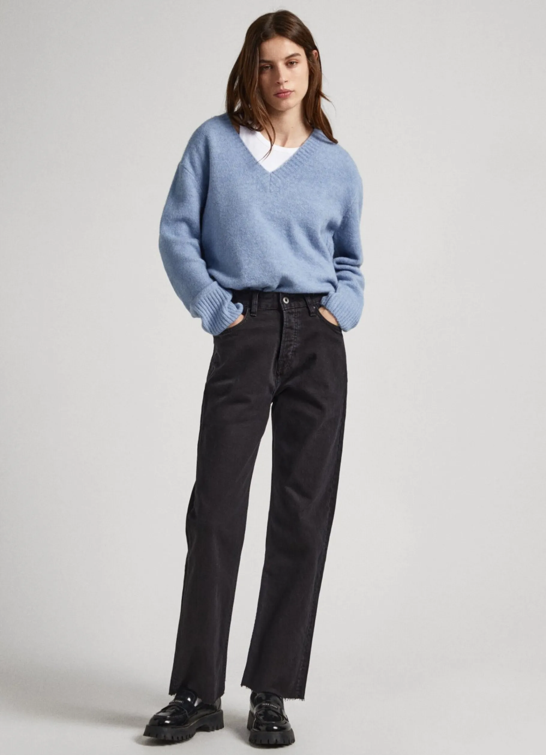 Women Pepe Jeans V-Neck Knit