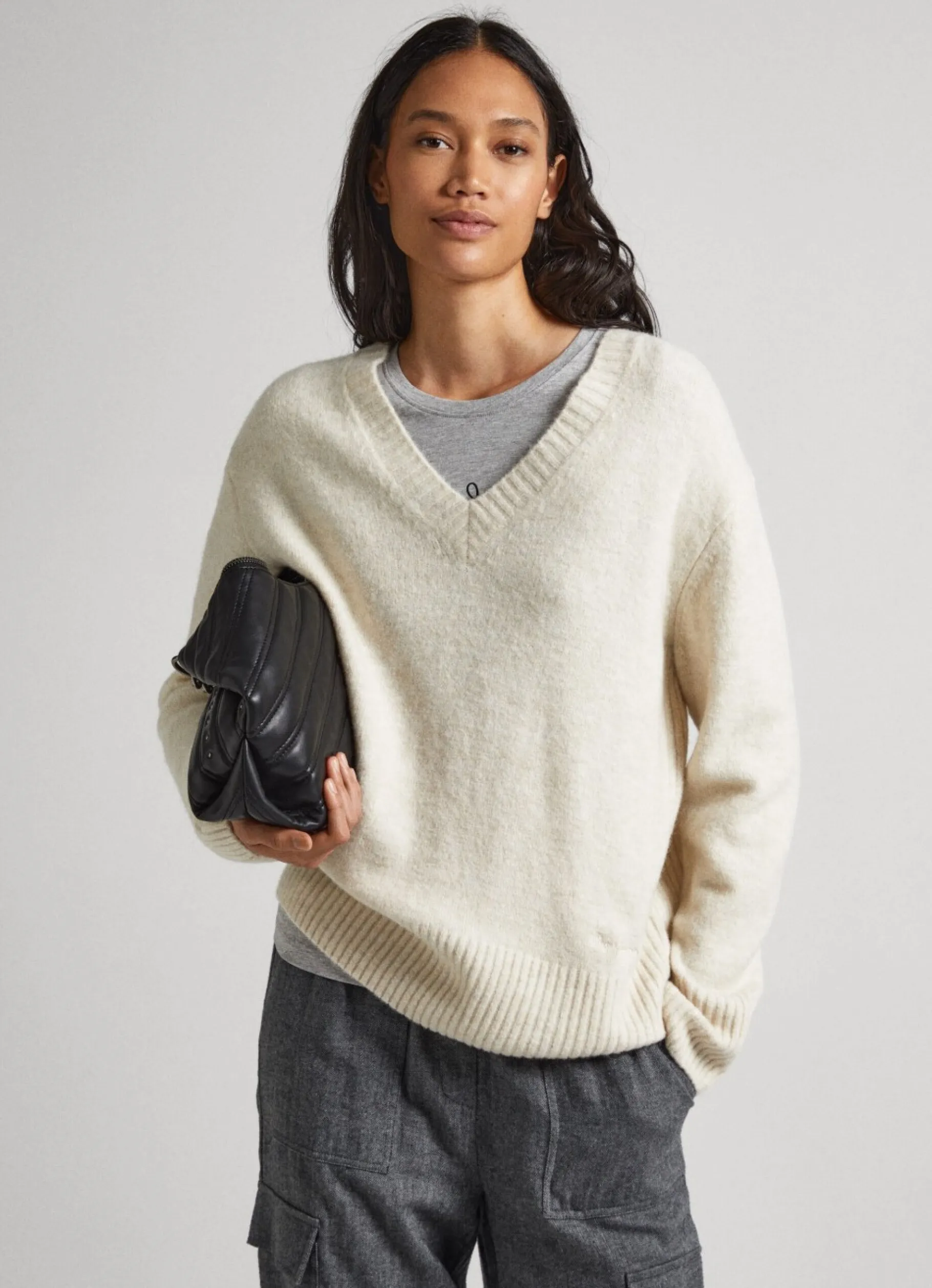 Women Pepe Jeans V-Neck Knit