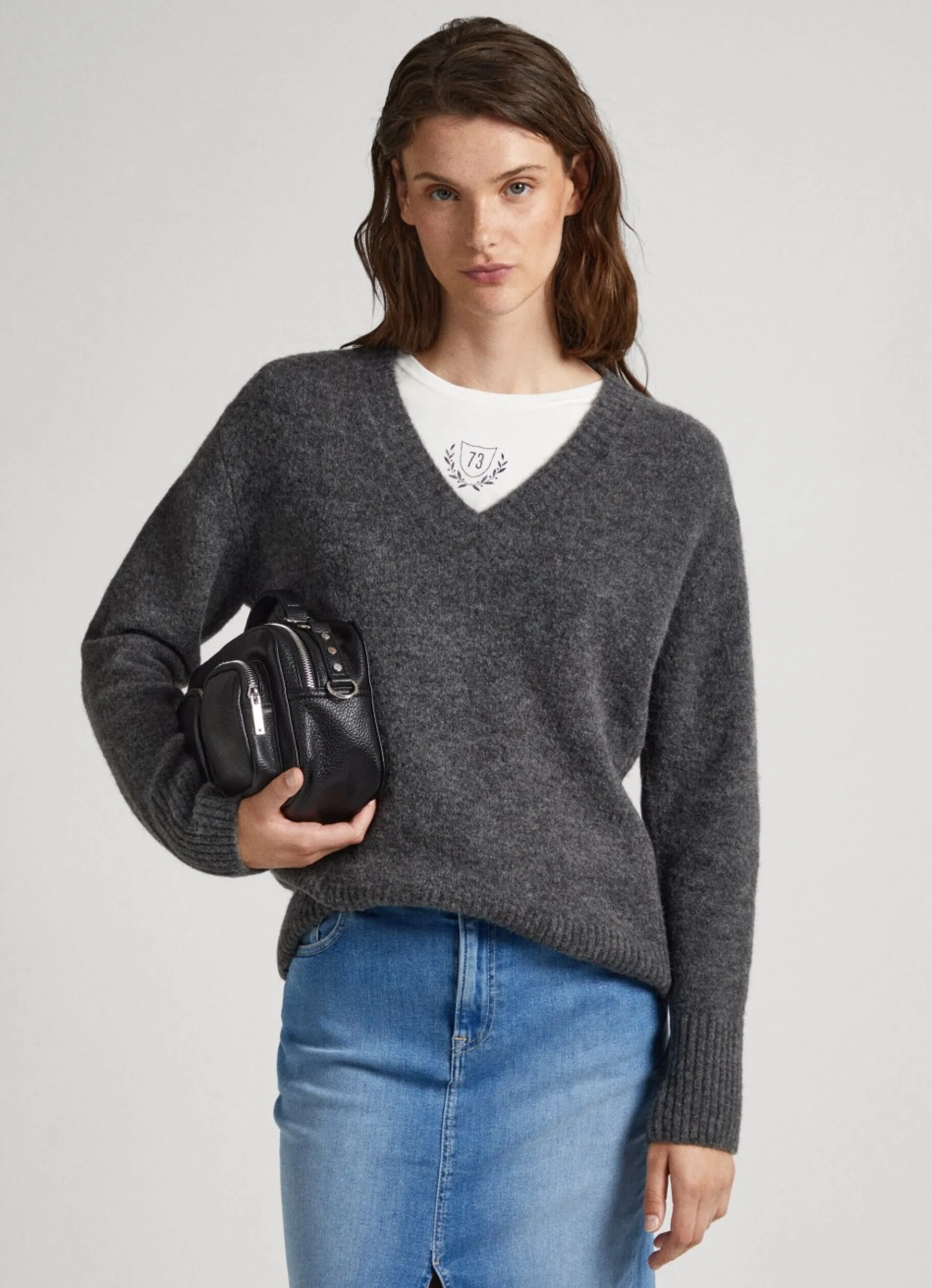 Women Pepe Jeans V-Neck Knit