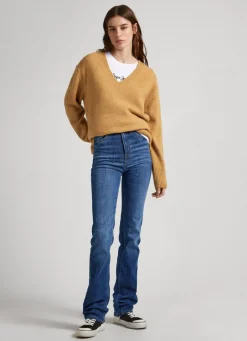 Women Pepe Jeans V-Neck Knit