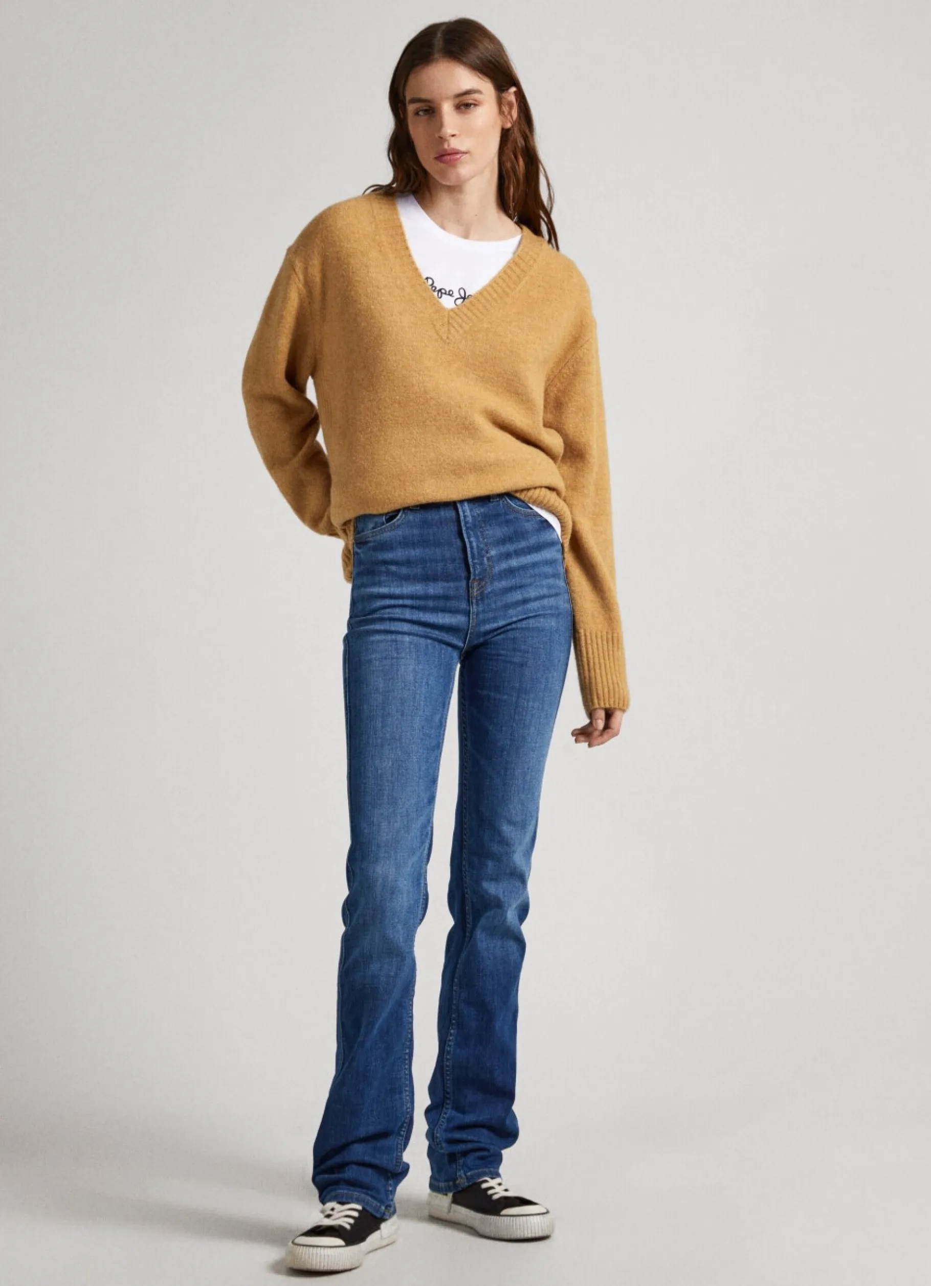 Women Pepe Jeans V-Neck Knit