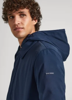 Men Pepe Jeans Waterproof Raincoat