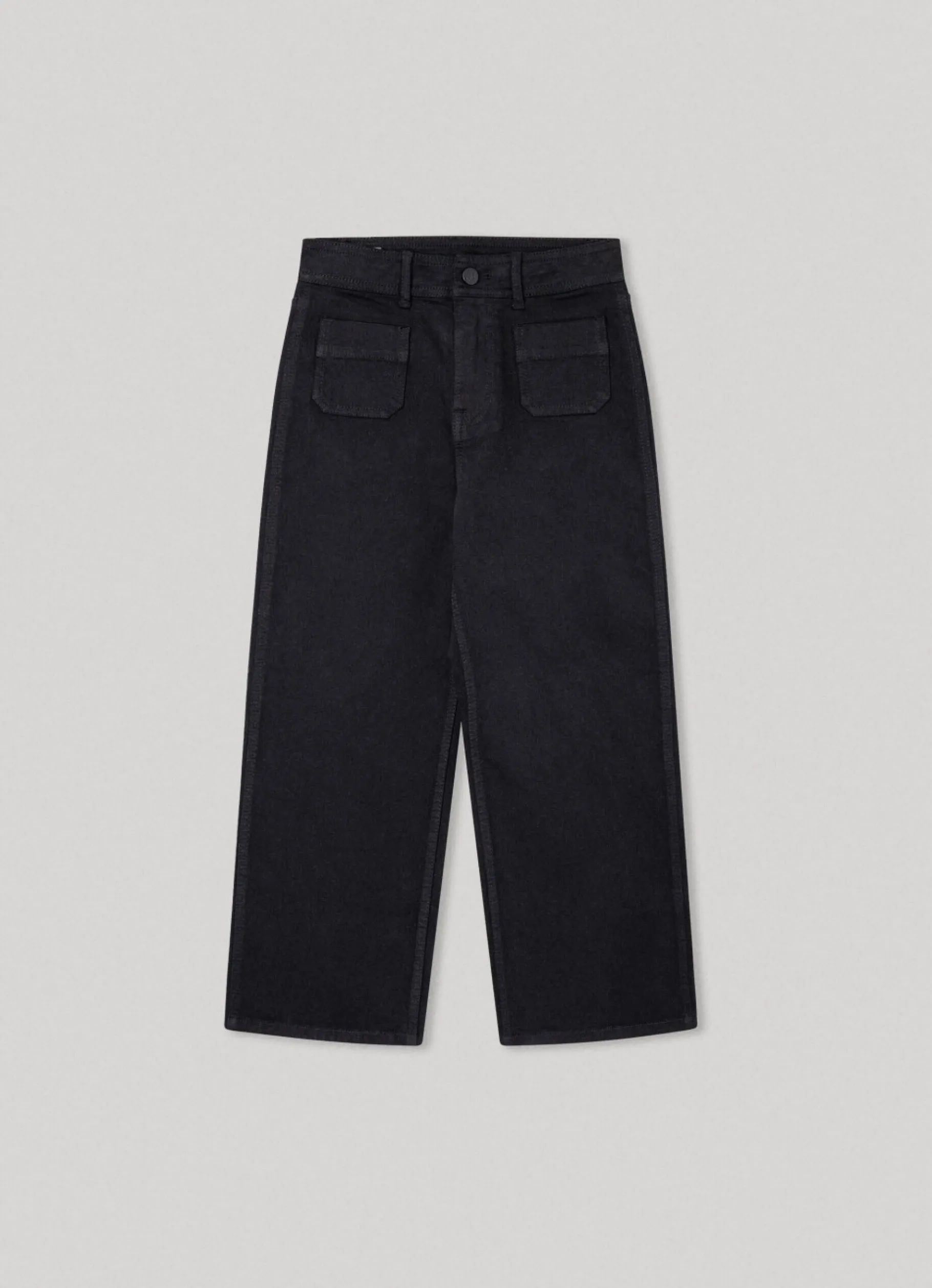 Girl Pepe Jeans Wide Fit Denim Trousers