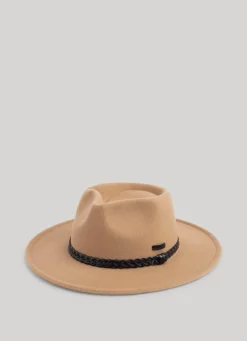 Women Pepe Jeans Wide-Brimmed Felt Hat