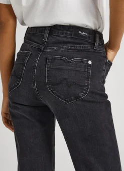 Women Pepe Jeans Willa Flare Fit High-Rise Jeans