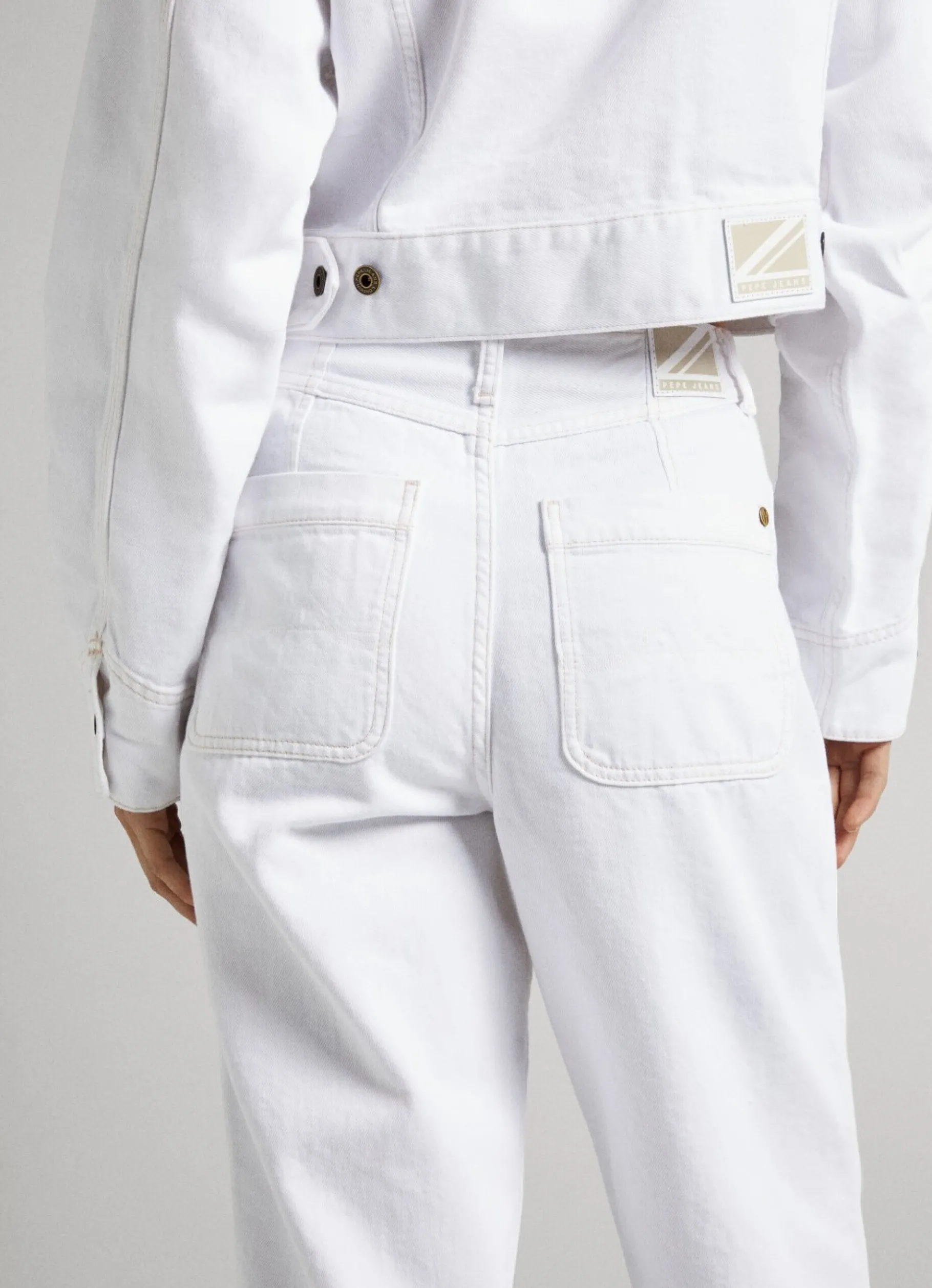 Women Pepe Jeans Willow High Waist Tapered-Fit Jeans