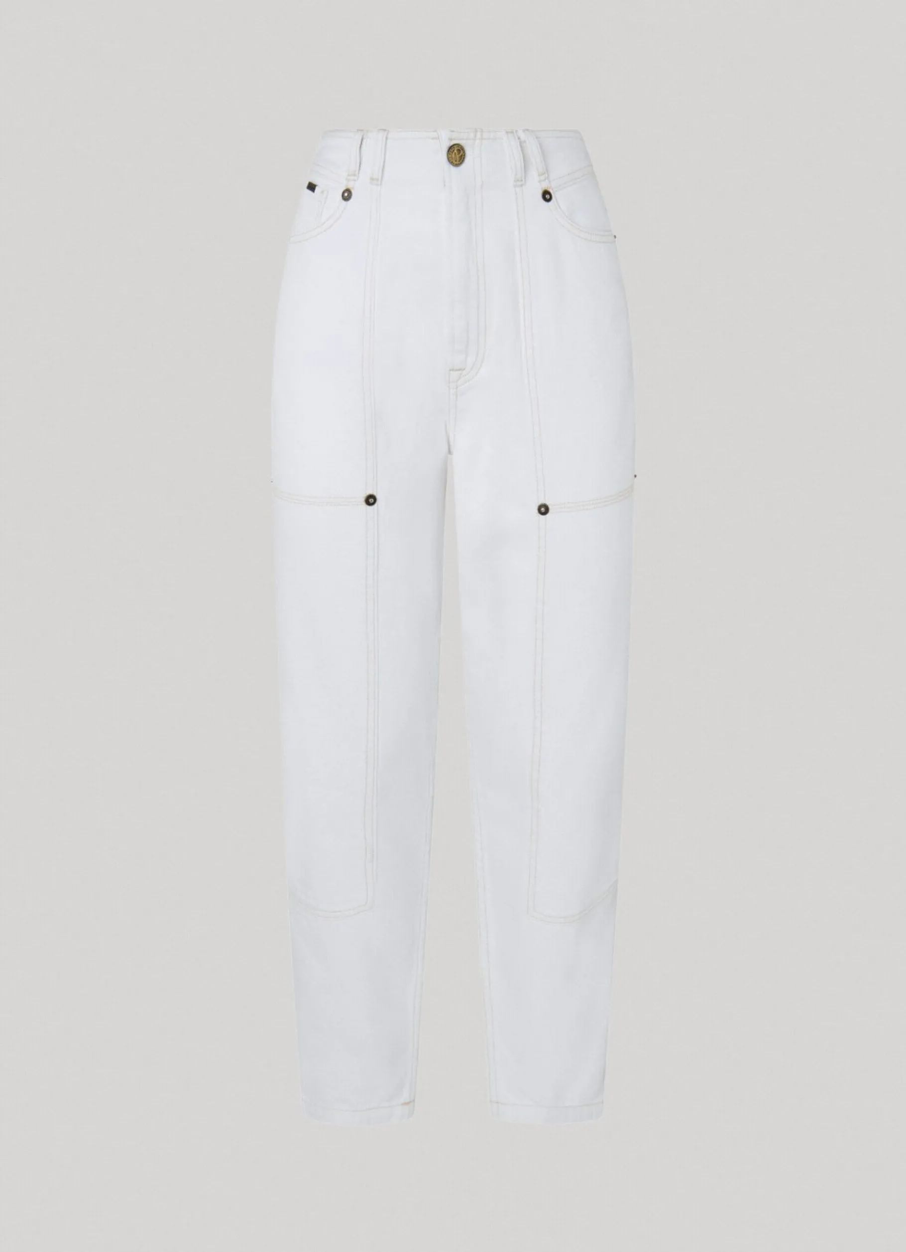 Women Pepe Jeans Willow High Waist Tapered-Fit Jeans