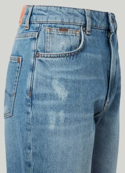 Women Pepe Jeans Willow Tapered Fit High-Rise Jeans