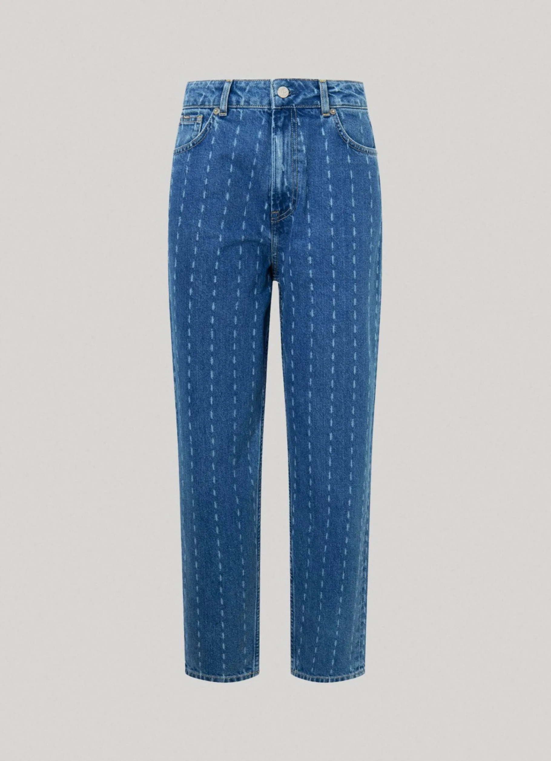 Women Pepe Jeans Willow Tapered Fit High-Rise Jeans