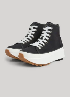 Women Pepe Jeans Woking Street Canvas Booties