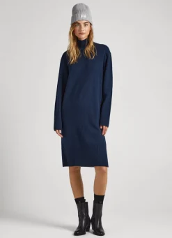 Women Pepe Jeans Wool Knit Dress