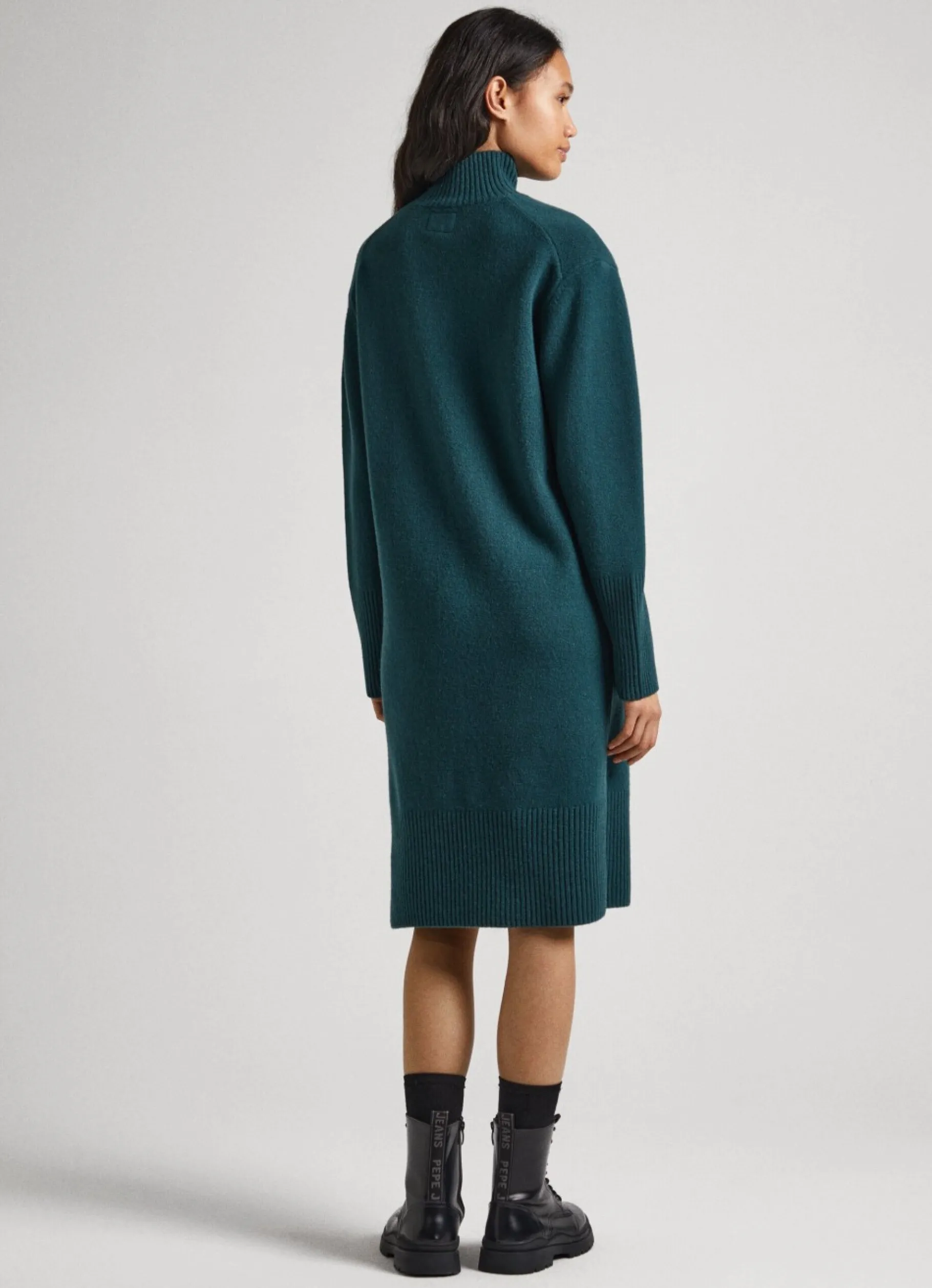 Women Pepe Jeans Wool Knit Dress