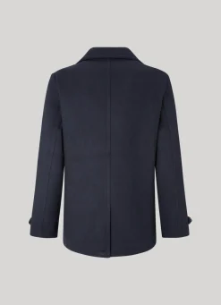 Men Pepe Jeans Wool Pea Coat
