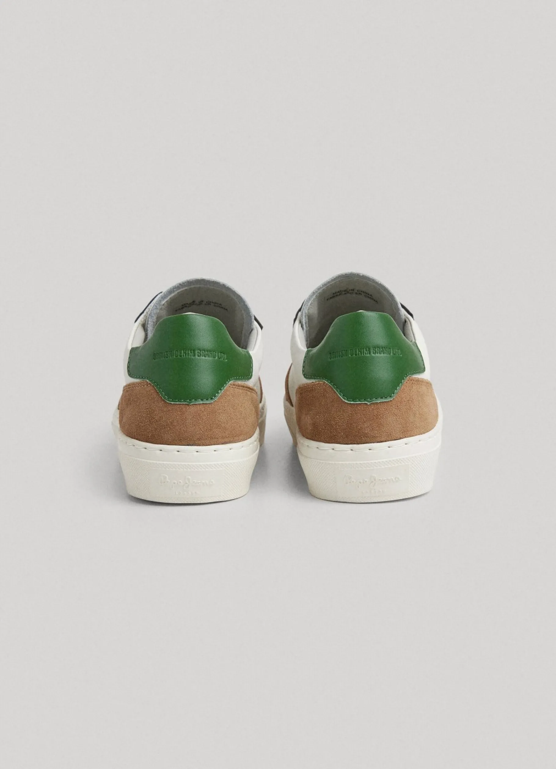 Men Pepe Jeans Yogi Street Leather Trainers