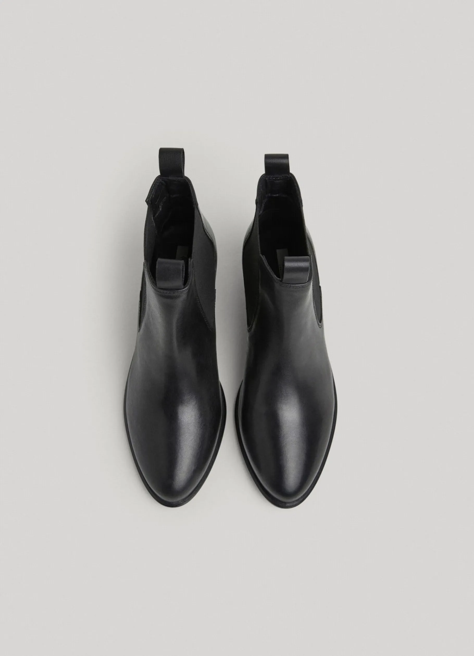 Women Pepe Jeans Zipped Leather Ankle Boots