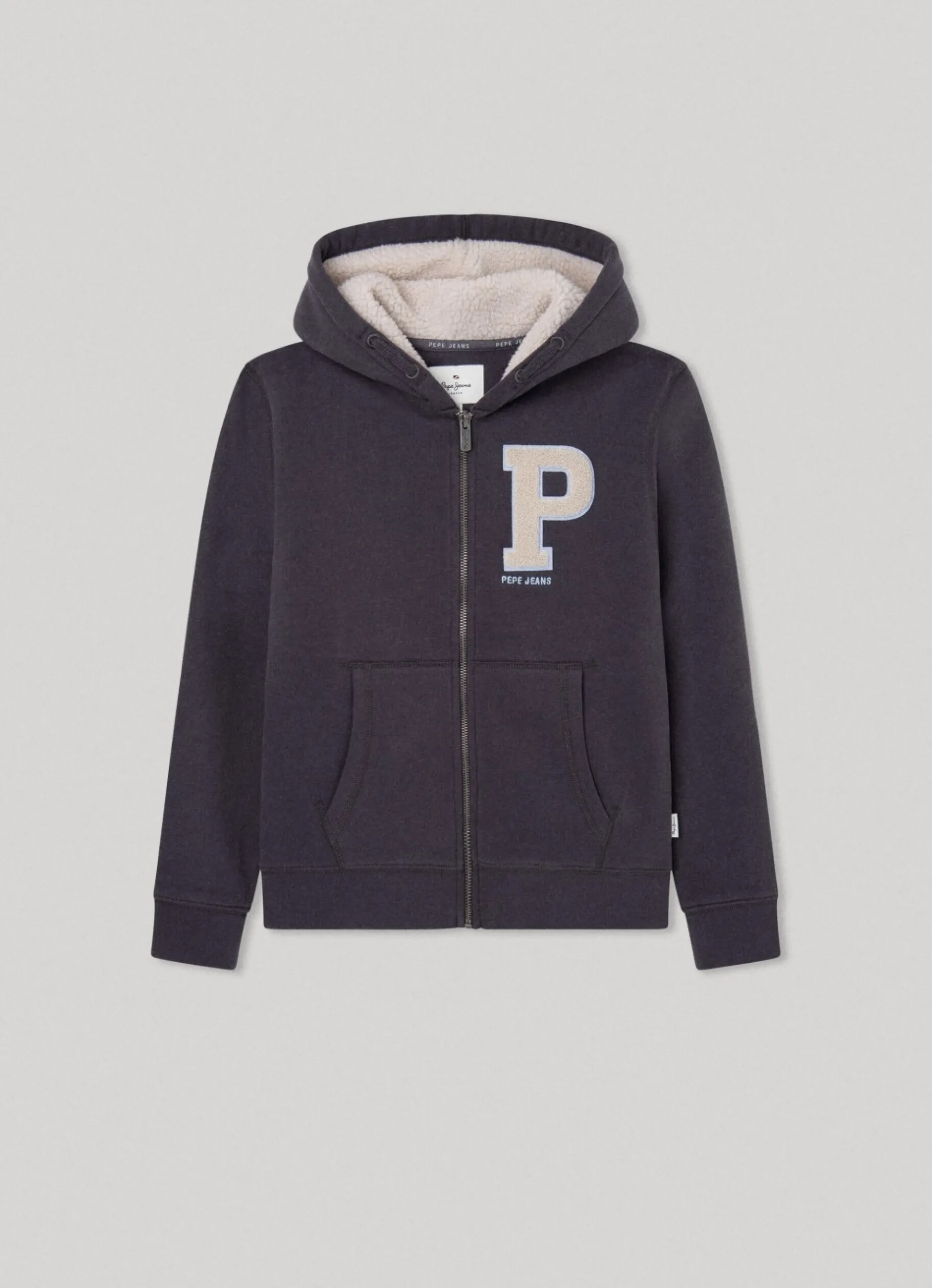 Boy Pepe Jeans Zip-Up Hoodie