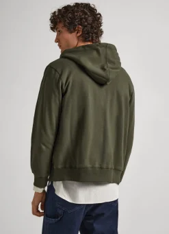 Men Pepe Jeans Zip-Up Sweatshirt