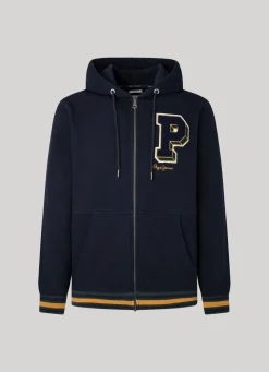 Men Pepe Jeans Zip-Up Sweatshirt