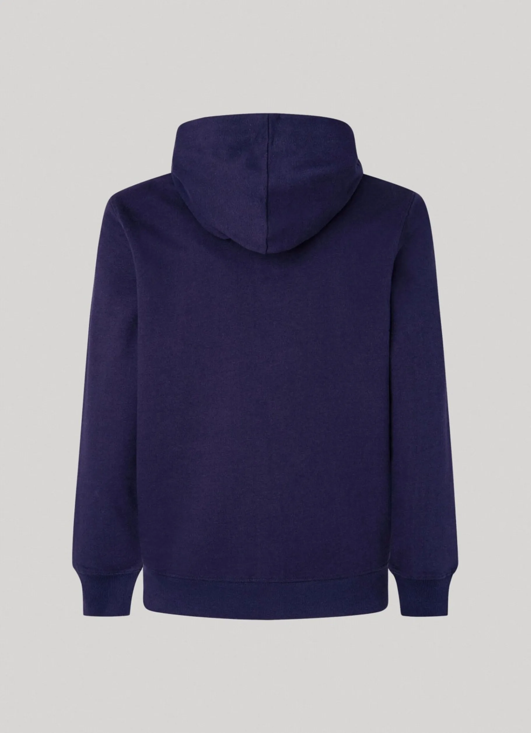 Men Pepe Jeans Zip-Up Terry Sweatshirt With Logo